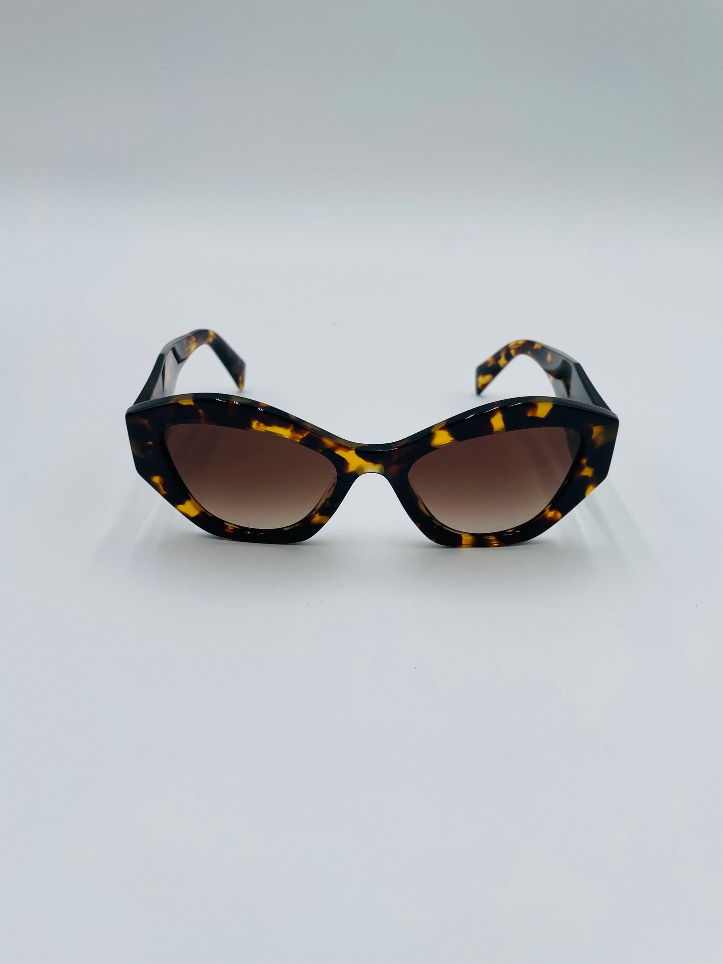 Prada Sunglasses, PR 07YS, Brown Tortoise