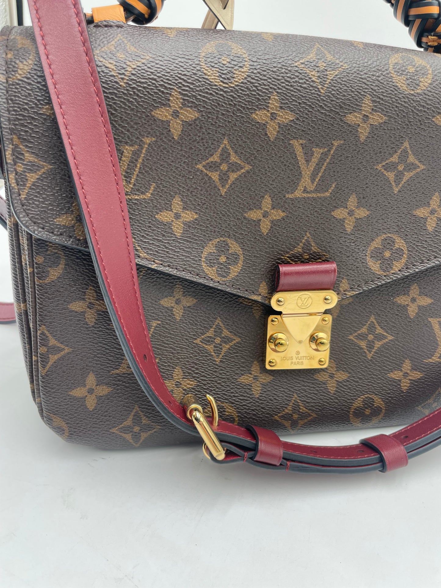 Louis Vuitton Metis Limited Edition Braided Handle, Monogram