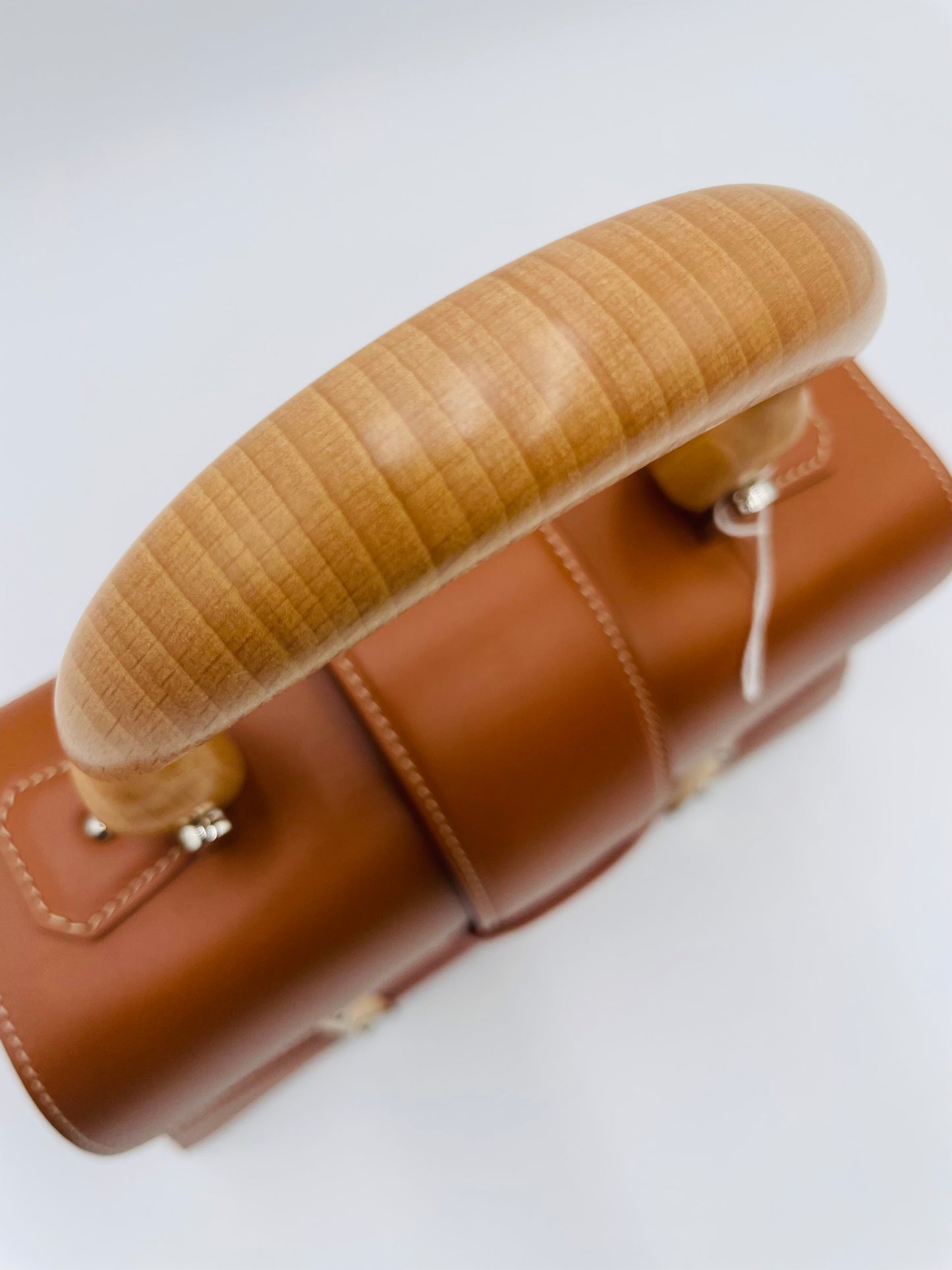 Goyard Saigon Leather Shoulderbag, Saddle Brown
