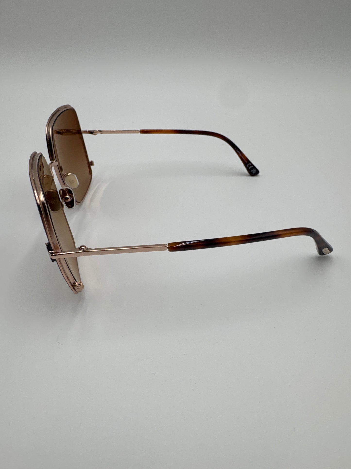 Tom Ford Dark Brown Frame Sunglasses