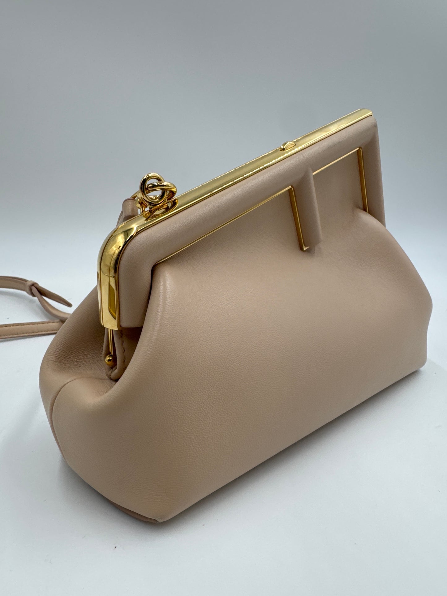 Fendi Fendi First Shoulderbag, Small, Nude