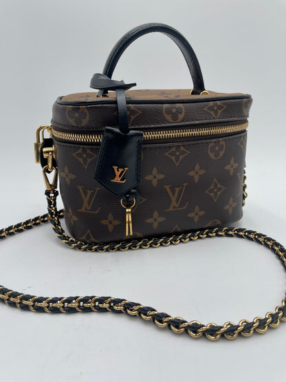 Louis Vuitton Vanity Chain Bag, Reverse Monogram
