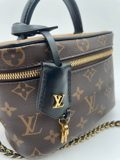 Louis Vuitton Vanity Chain Bag, Reverse Monogram
