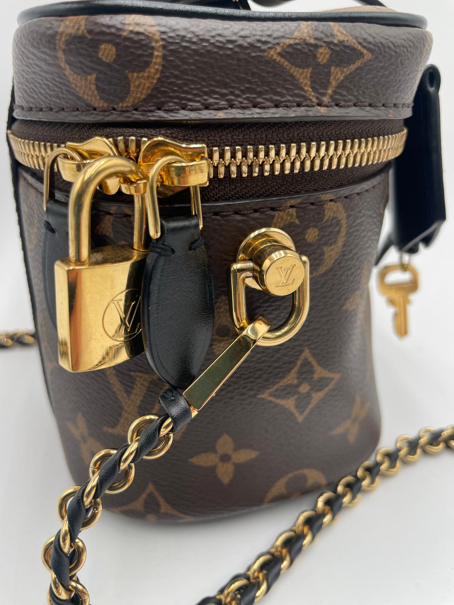 Louis Vuitton Vanity Chain Bag, Reverse Monogram