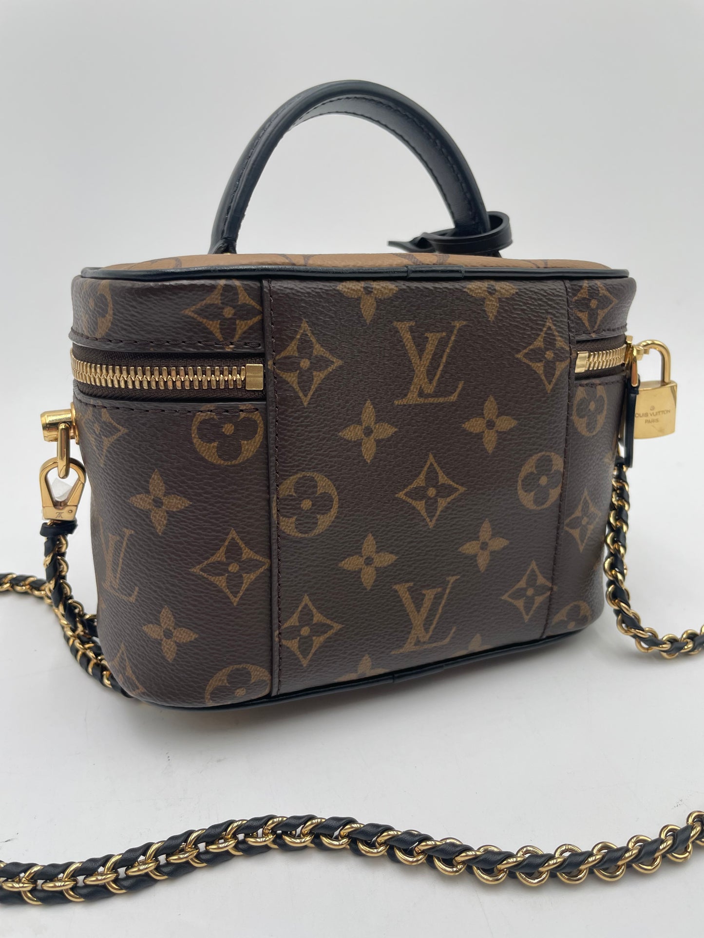 Louis Vuitton Vanity Chain Bag, Reverse Monogram