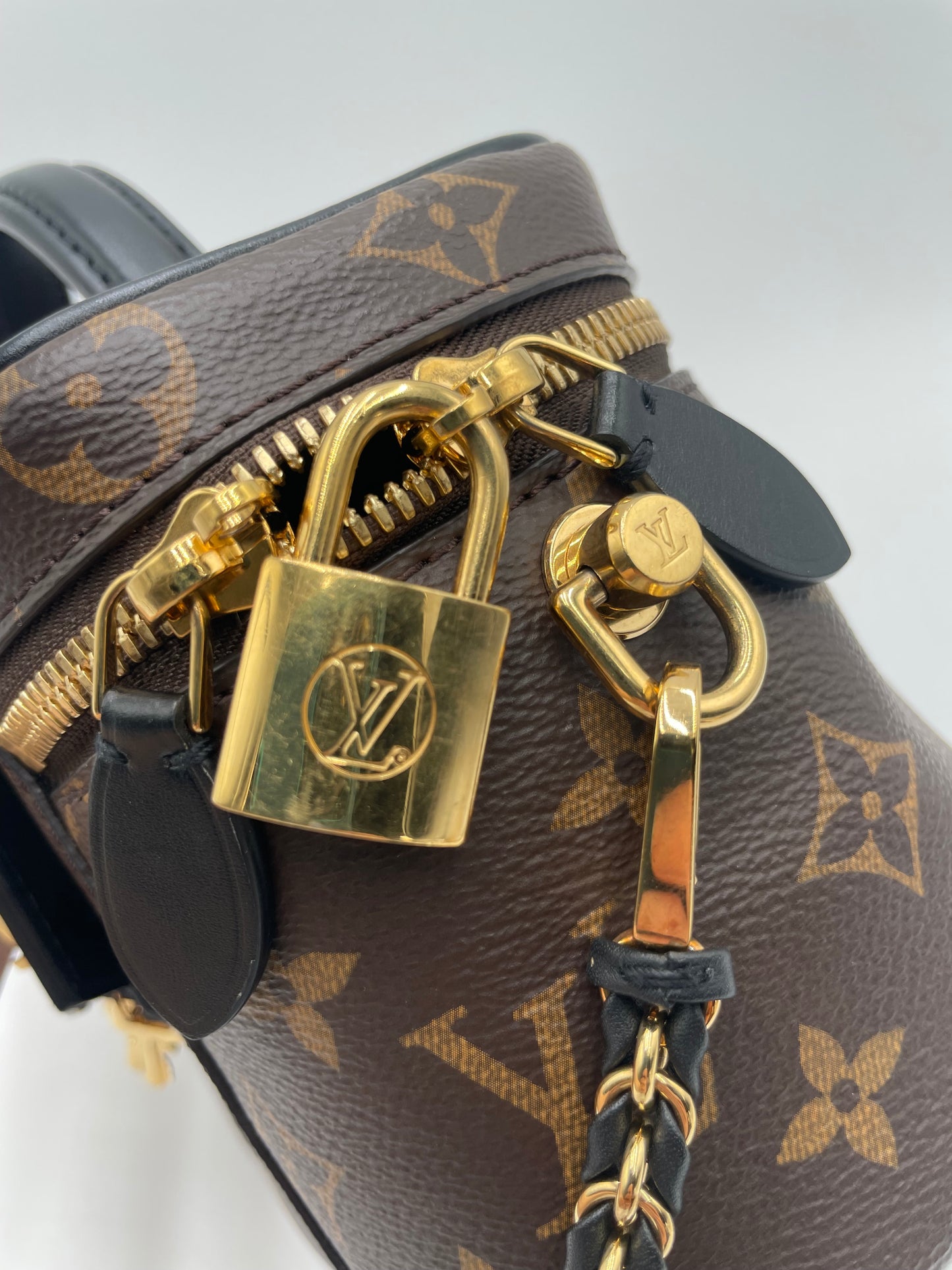 Louis Vuitton Vanity Chain Bag, Reverse Monogram