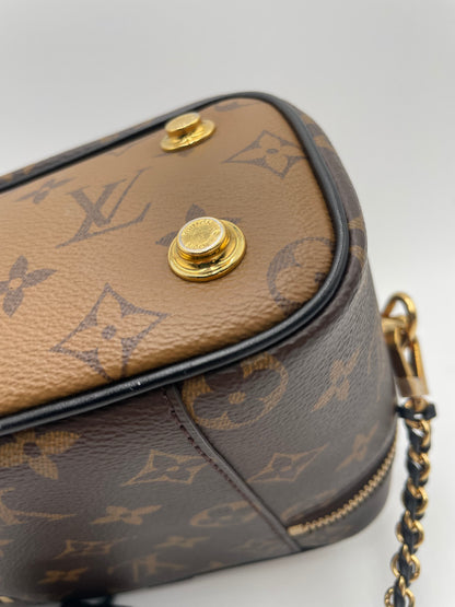 Louis Vuitton Vanity Chain Bag, Reverse Monogram