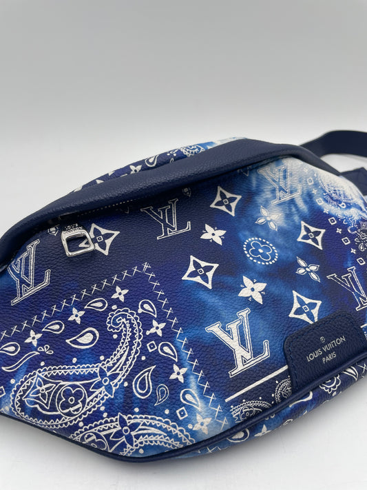 Louis Vuitton Louis Vuitton Bandana Monogram BumBag, Blue/ White