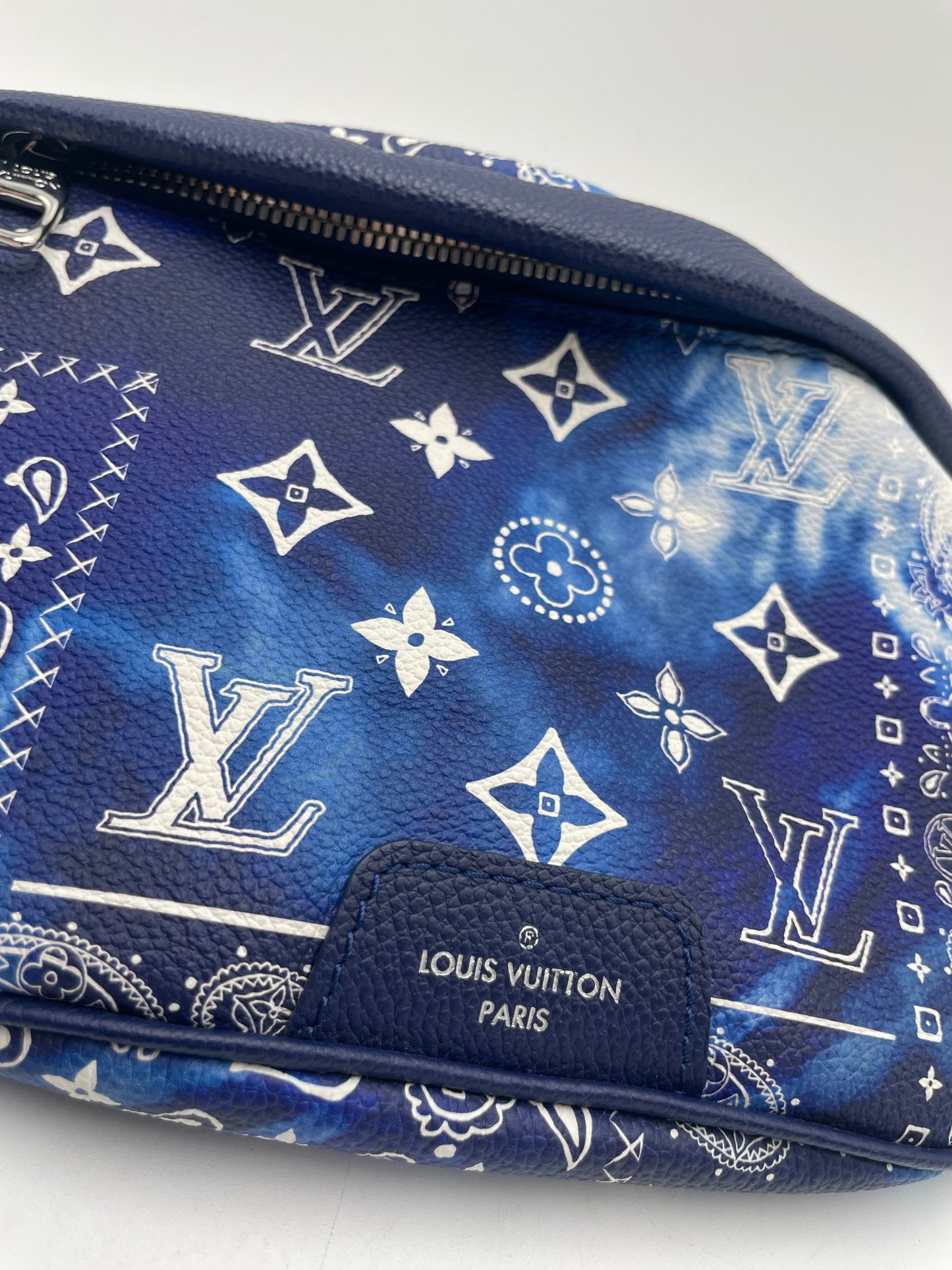 Louis Vuitton Louis Vuitton Bandana Monogram BumBag, Blue/ White
