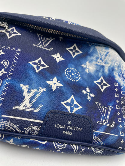 Louis Vuitton Louis Vuitton Bandana Monogram BumBag, Blue/ White