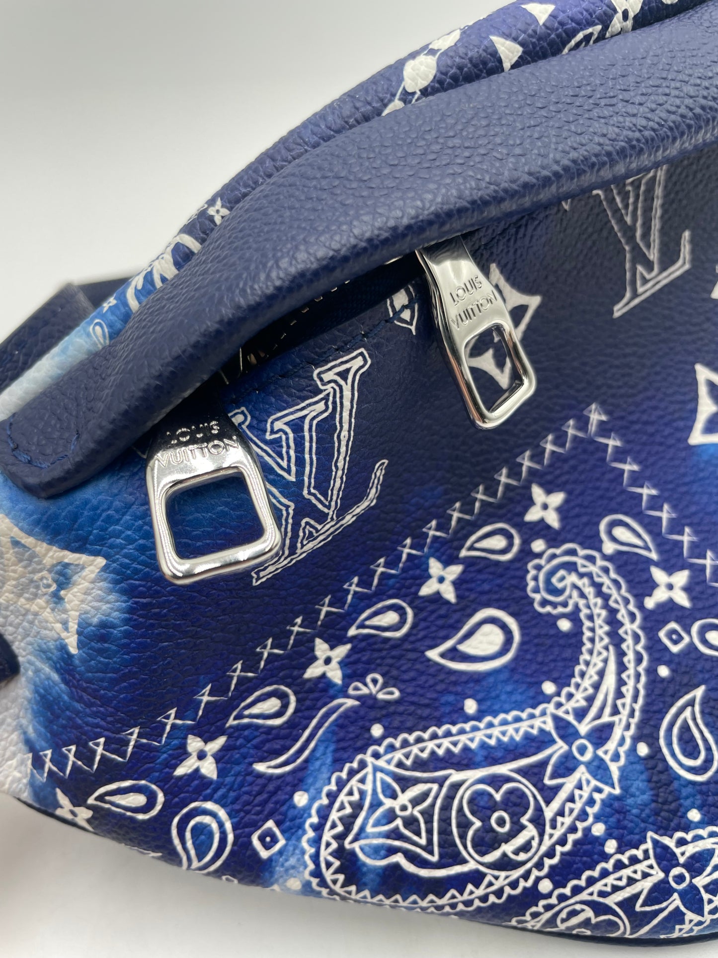 Louis Vuitton Louis Vuitton Bandana Monogram BumBag, Blue/ White