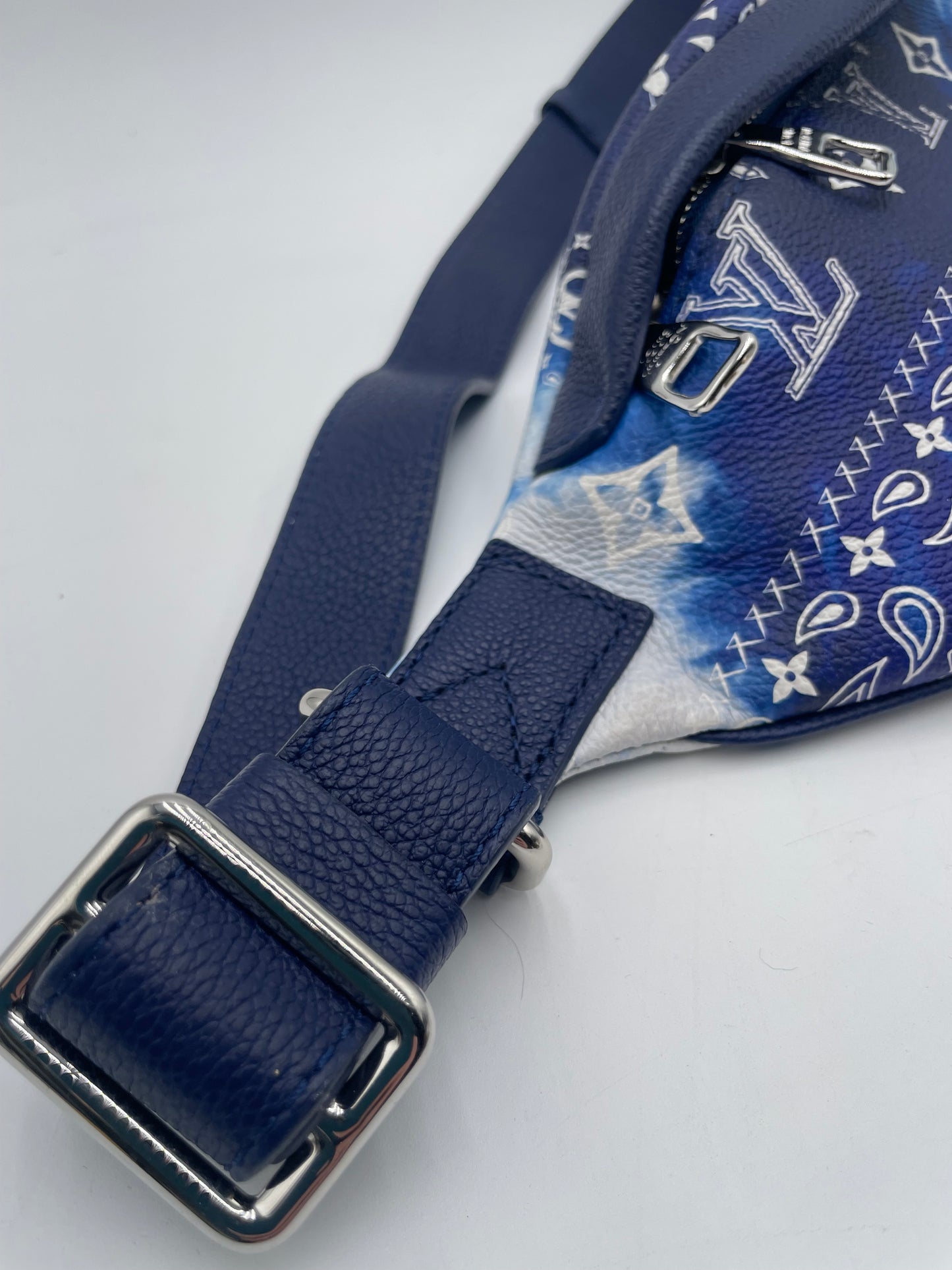 Louis Vuitton Louis Vuitton Bandana Monogram BumBag, Blue/ White