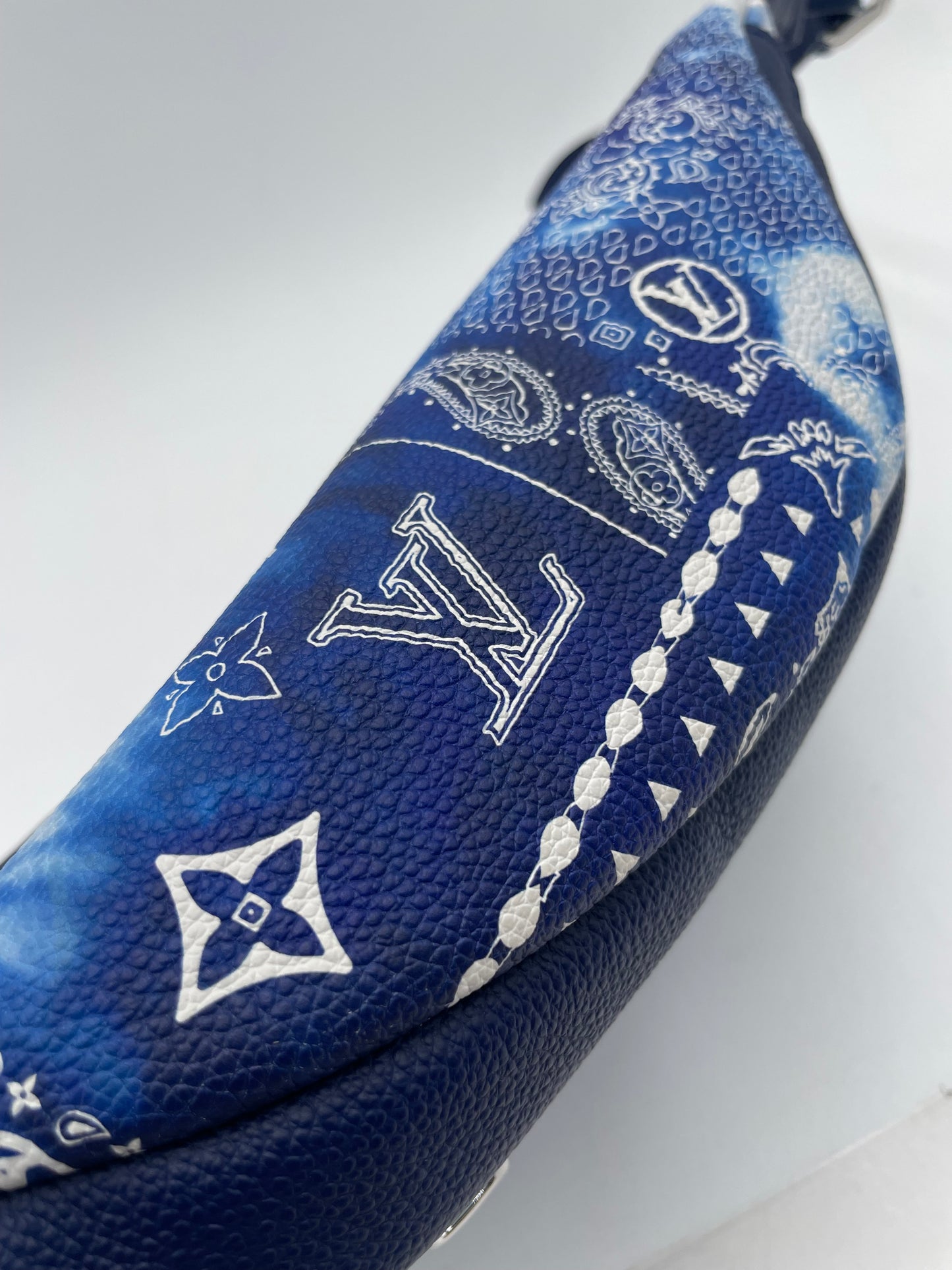 Louis Vuitton Louis Vuitton Bandana Monogram BumBag, Blue/ White