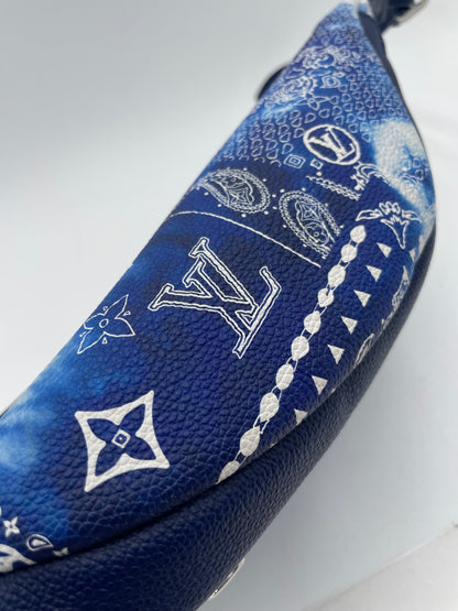 Louis Vuitton Louis Vuitton Bandana Monogram BumBag, Blue/ White