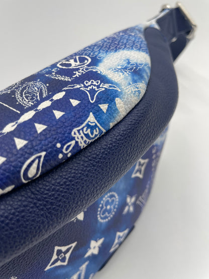 Louis Vuitton Louis Vuitton Bandana Monogram BumBag, Blue/ White