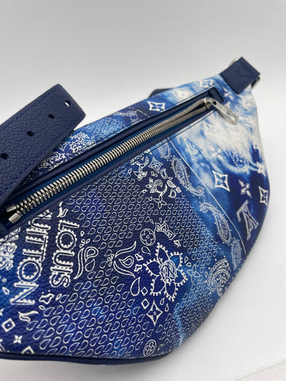 Louis Vuitton Louis Vuitton Bandana Monogram BumBag, Blue/ White