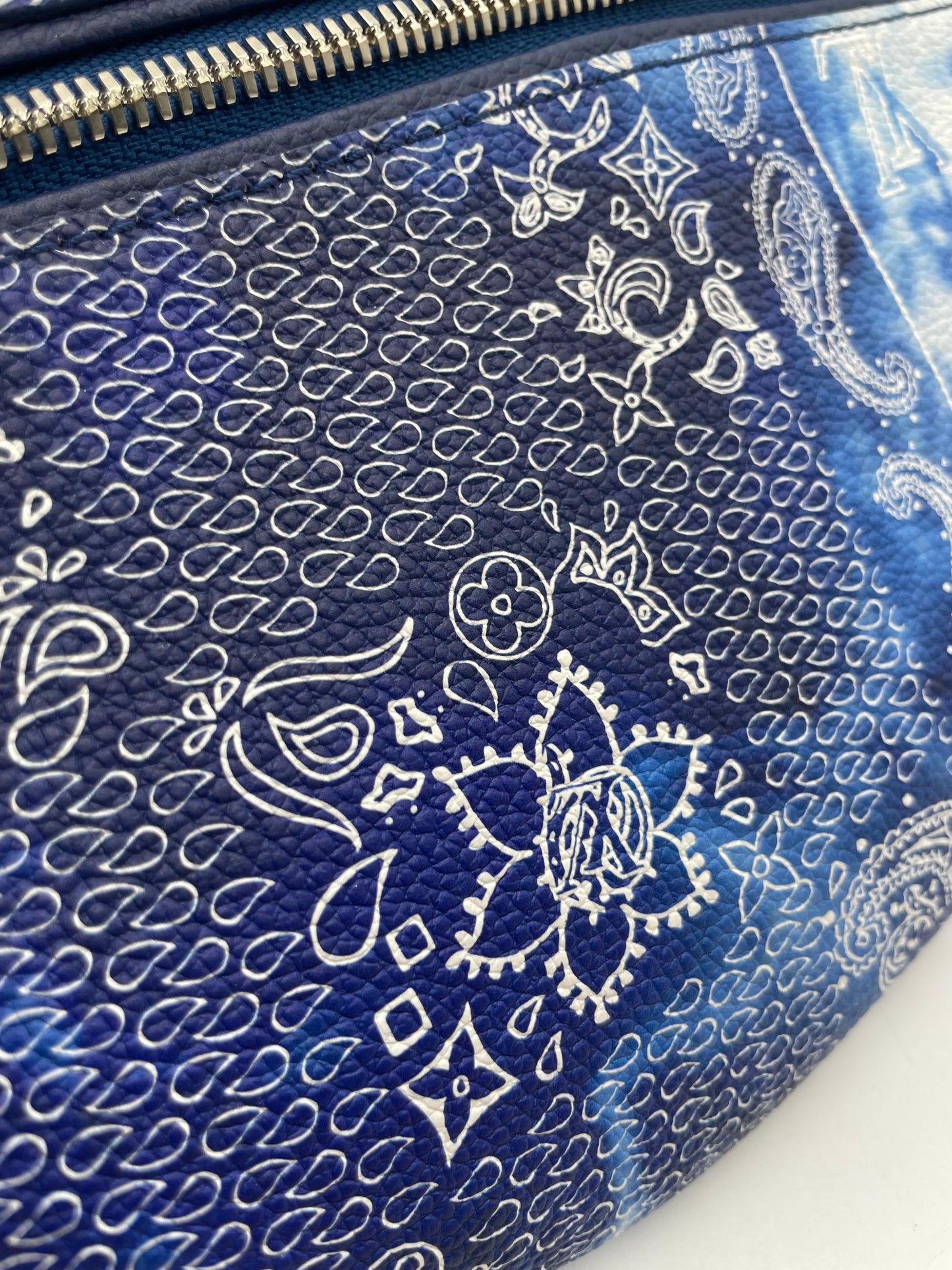 Louis Vuitton Louis Vuitton Bandana Monogram BumBag, Blue/ White