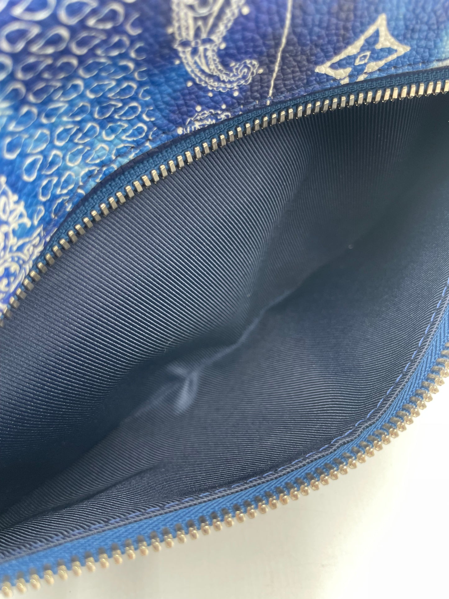Louis Vuitton Louis Vuitton Bandana Monogram BumBag, Blue/ White