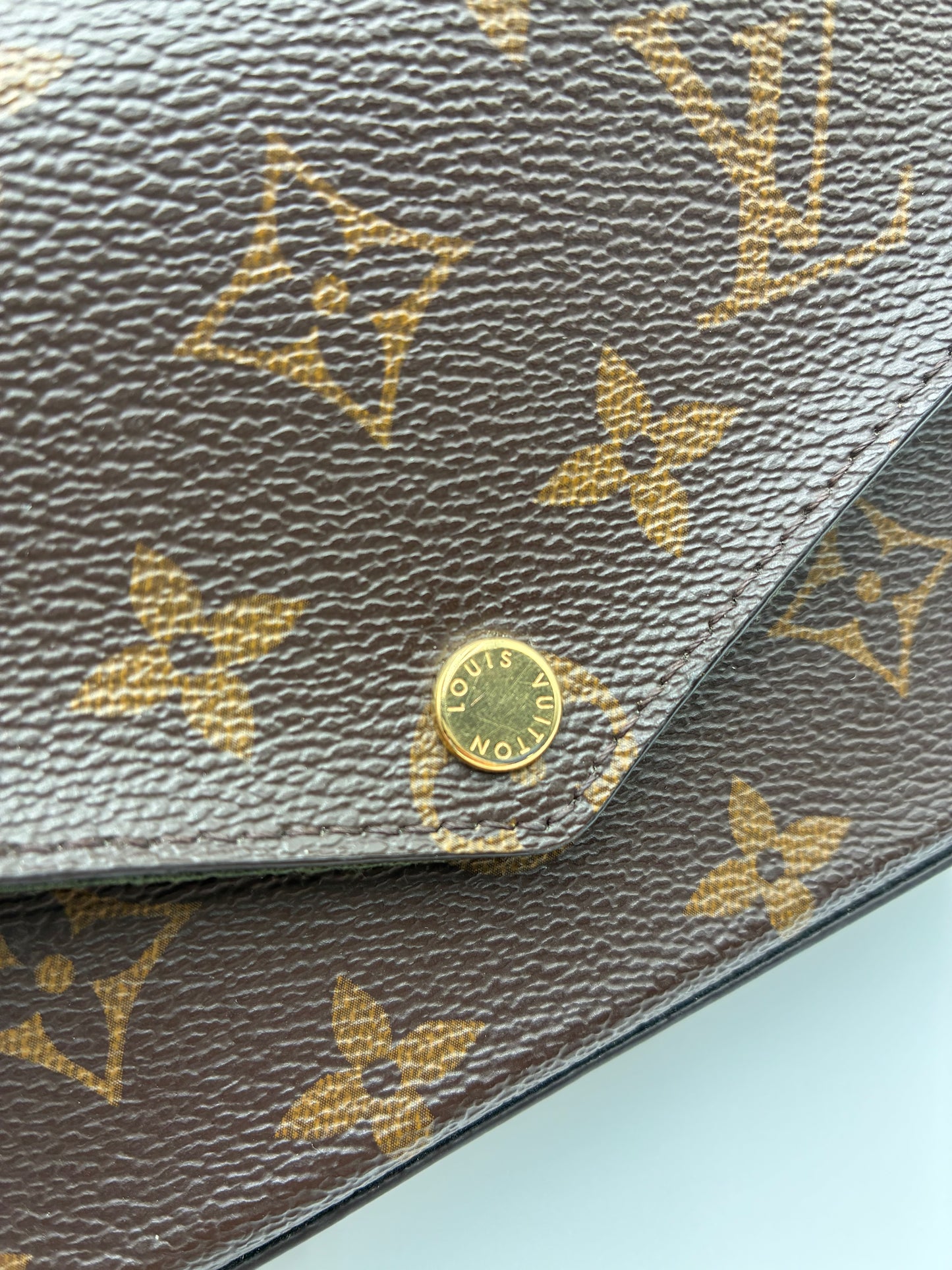 Louis Vuitton Monogram Felicie Strap & Go Crossbody bag, Green Strap