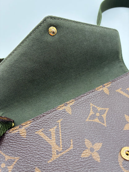 Louis Vuitton Monogram Felicie Strap & Go Crossbody bag, Green Strap