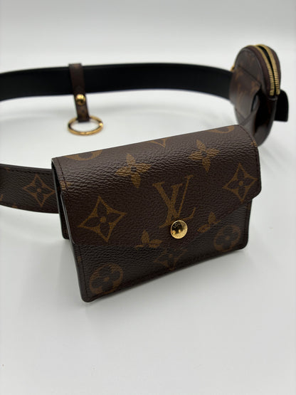 Louis Vuitton Multipocket Belt Monogram, 80/32
