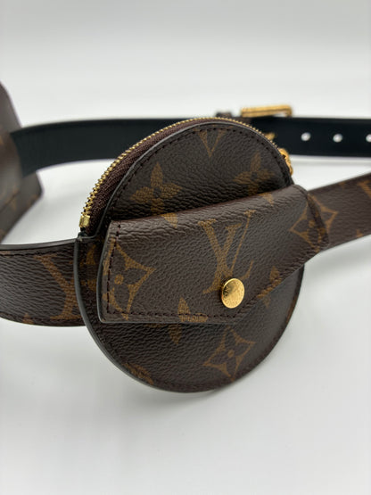 Louis Vuitton Multipocket Belt Monogram, 80/32