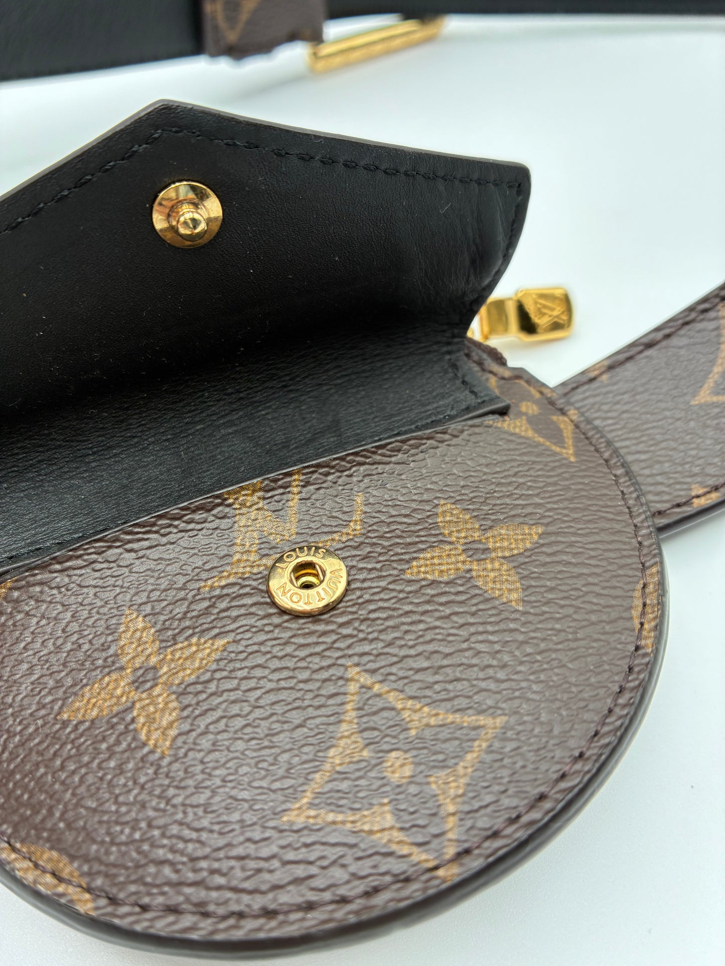 Louis Vuitton Multipocket Belt Monogram, 80/32