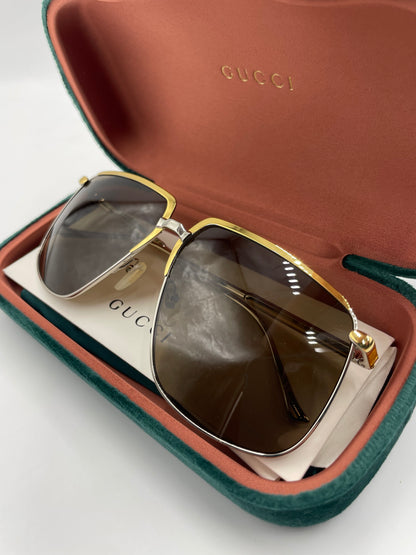 Gucci Metal Frame Sunglasses