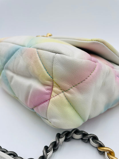 Chanel 19 Chain Shoulder bag, Small, Multicolor