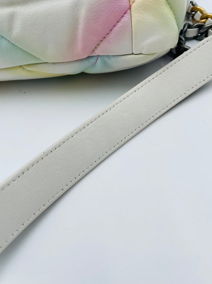 Chanel 19 Chain Shoulder bag, Small, Multicolor