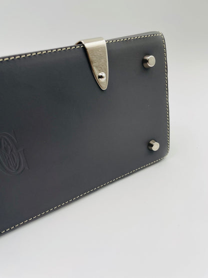 Goyard Saigon Structure Top Handle Bag, Grey
