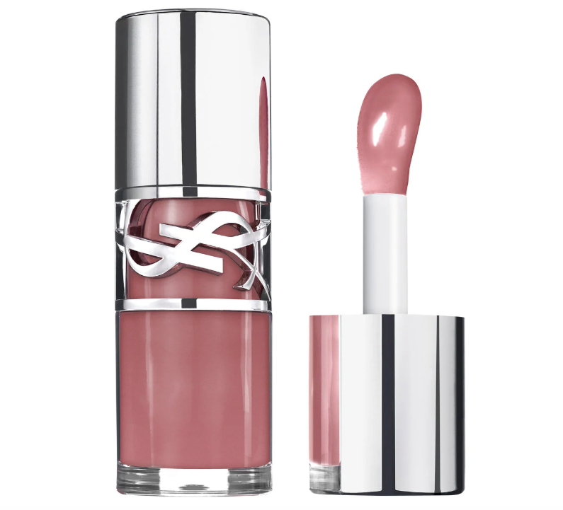 YSL LASH CLASH EXTREME VOLUME WATERPROOF MASCARA & YSL LOVESHINE PLUMPING LIP OIL GLOSS -Nude