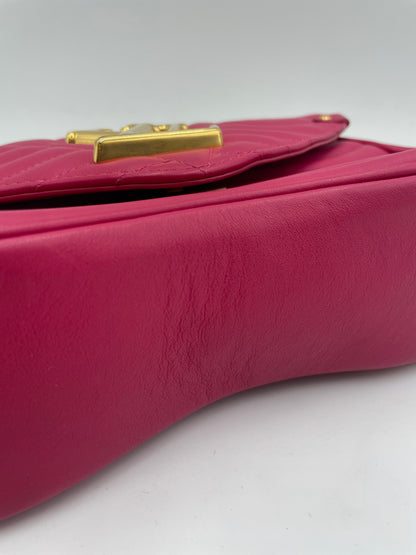 Louis Vuitton New Wave Chain Shoulder Bag, Hot Pink