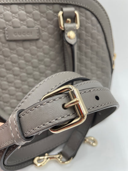 Gucci Guccissima Micro GG Half Dome bag, Grey