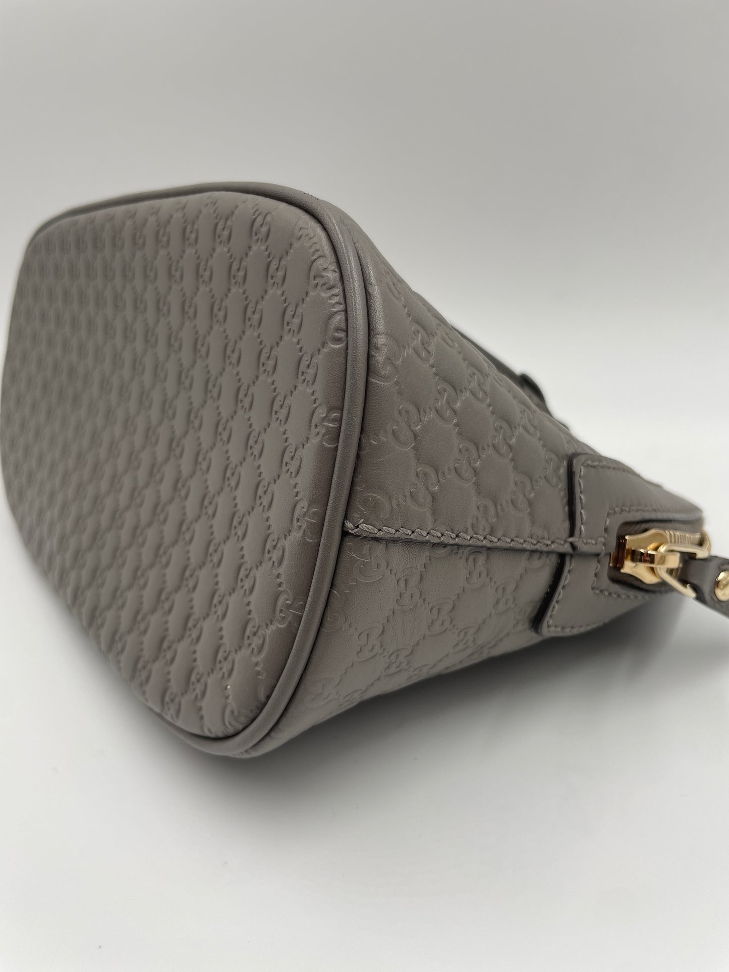 Gucci Guccissima Micro GG Half Dome bag, Grey