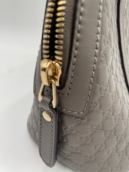 Gucci Guccissima Micro GG Half Dome bag, Grey