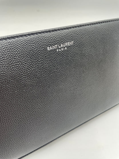 YSL Paris Zip Around long wallet, leather