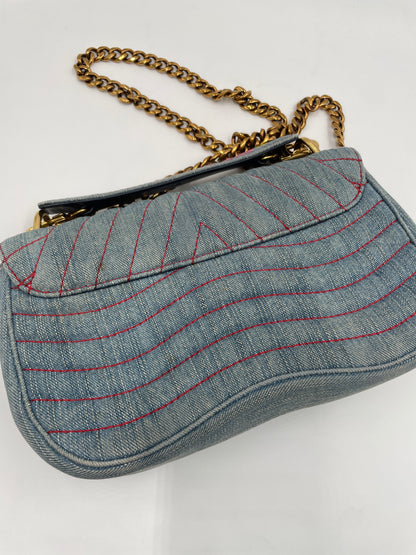 Louis Vuitton New Wave Shoulder Bag, Denim