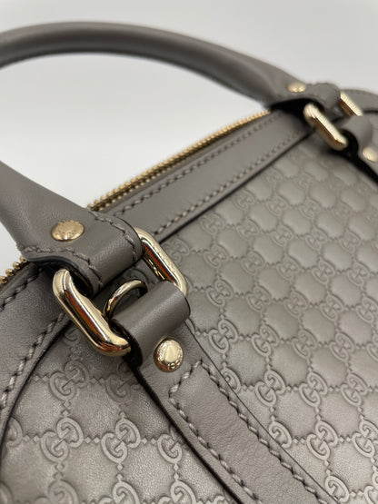 Gucci Guccissima Micro GG Half Dome bag, Grey