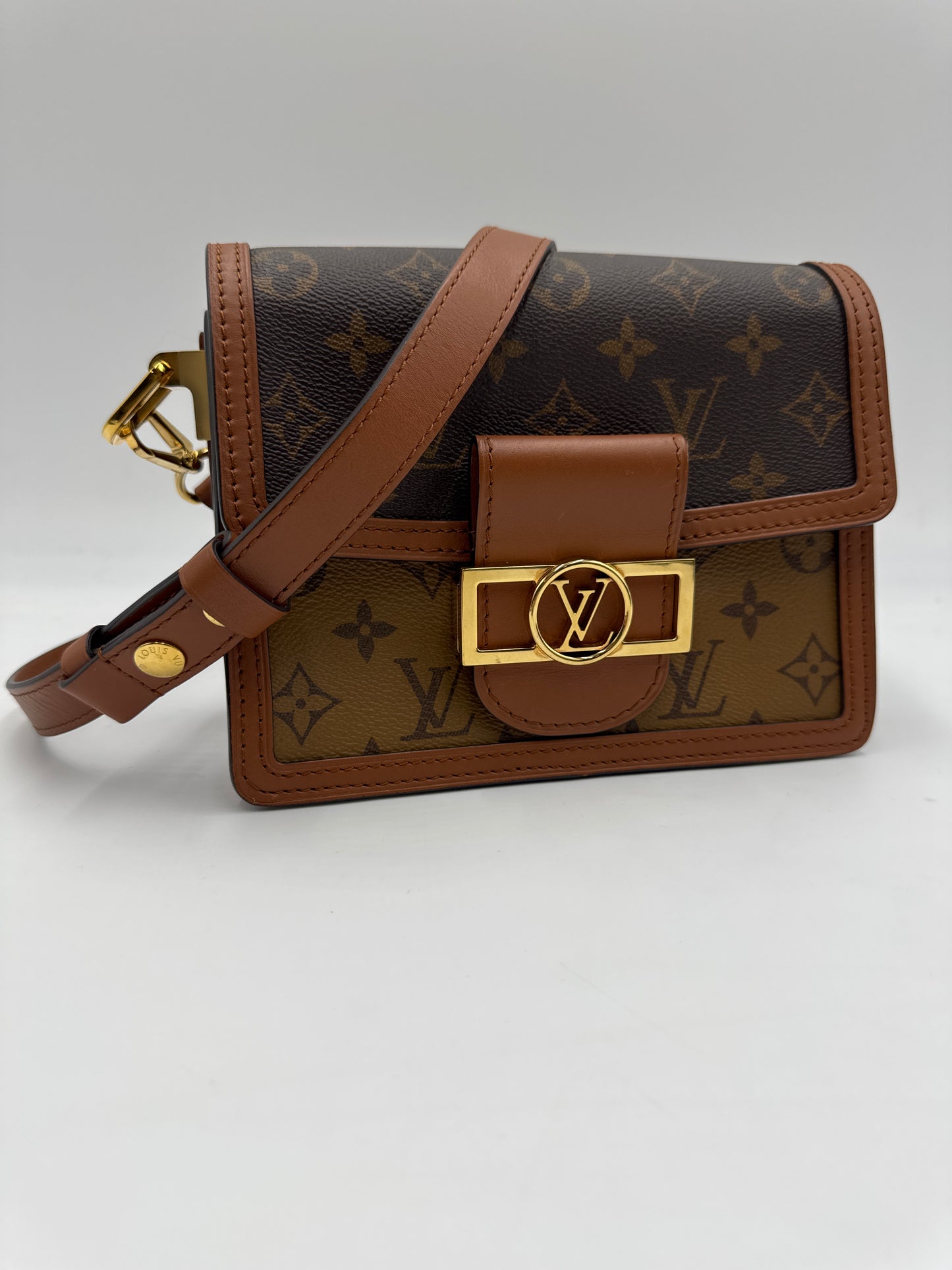 Louis Vuitton Reverse Monogram Dauphine Shoulder Bag