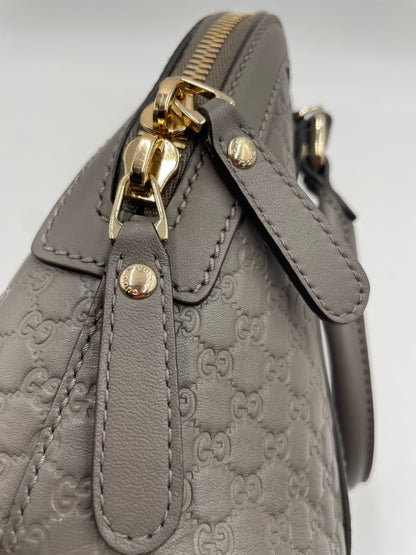 Gucci Guccissima Micro GG Half Dome bag, Grey