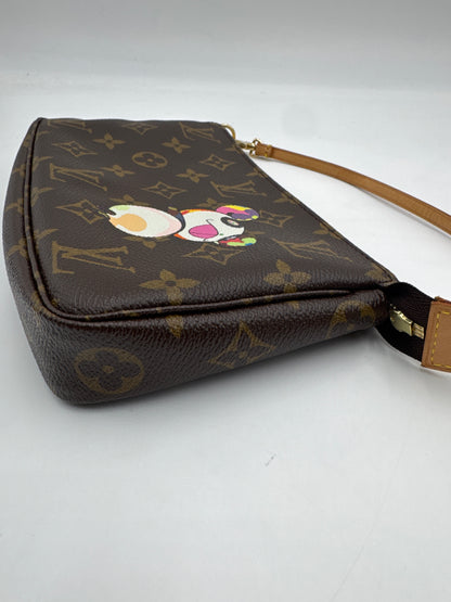 Louis Vuitton Vintage Monogram Murakami Panda Pochette, Limited Edition