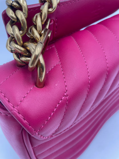 Louis Vuitton New Wave Chain Shoulder Bag, Hot Pink