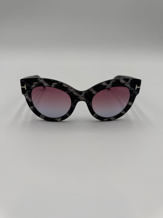 Tom Ford Lucilla Gradient Cat-Eye Sunglasses