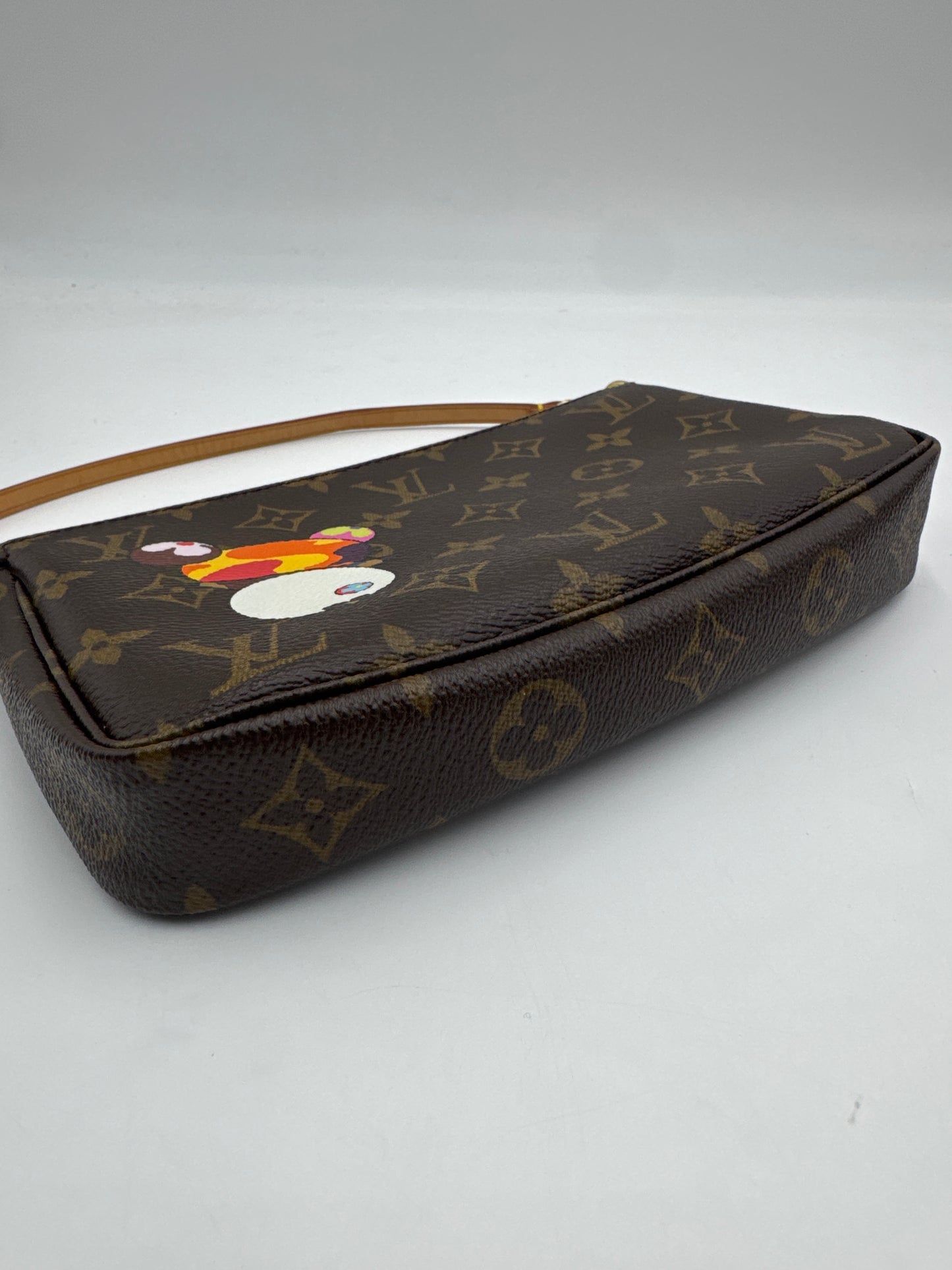 Louis Vuitton Vintage Monogram Murakami Panda Pochette, Limited Edition