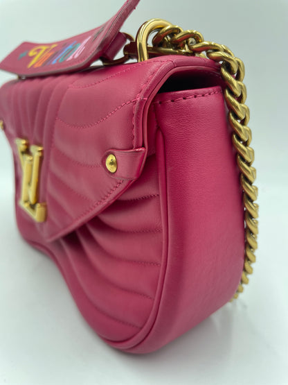 Louis Vuitton New Wave Chain Shoulder Bag, Hot Pink