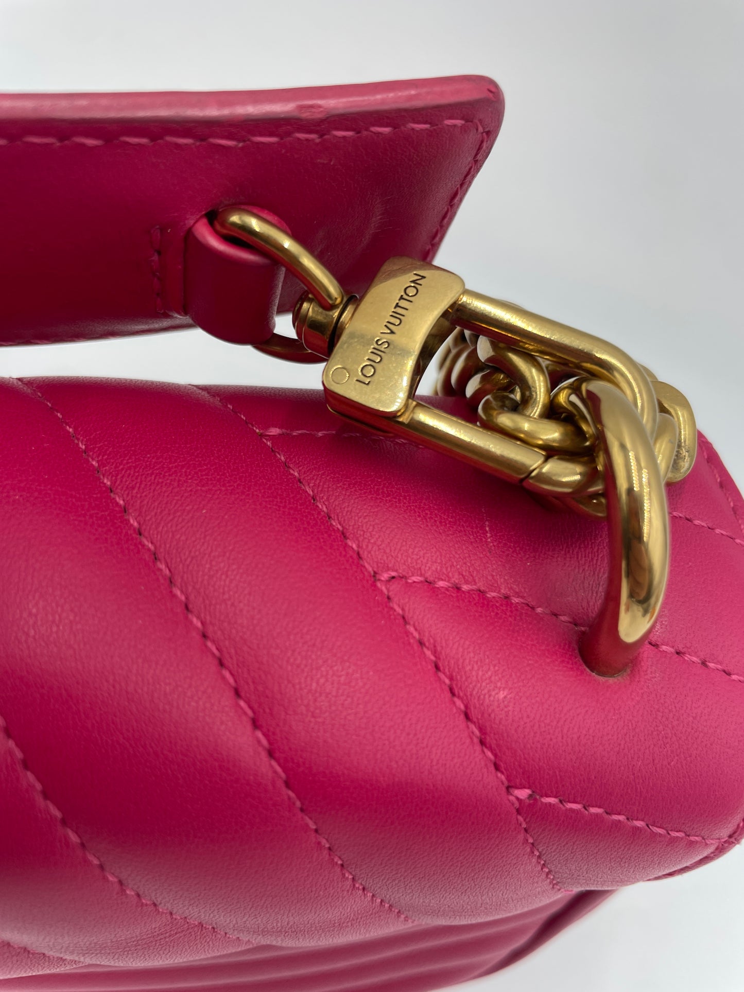 Louis Vuitton New Wave Chain Shoulder Bag, Hot Pink