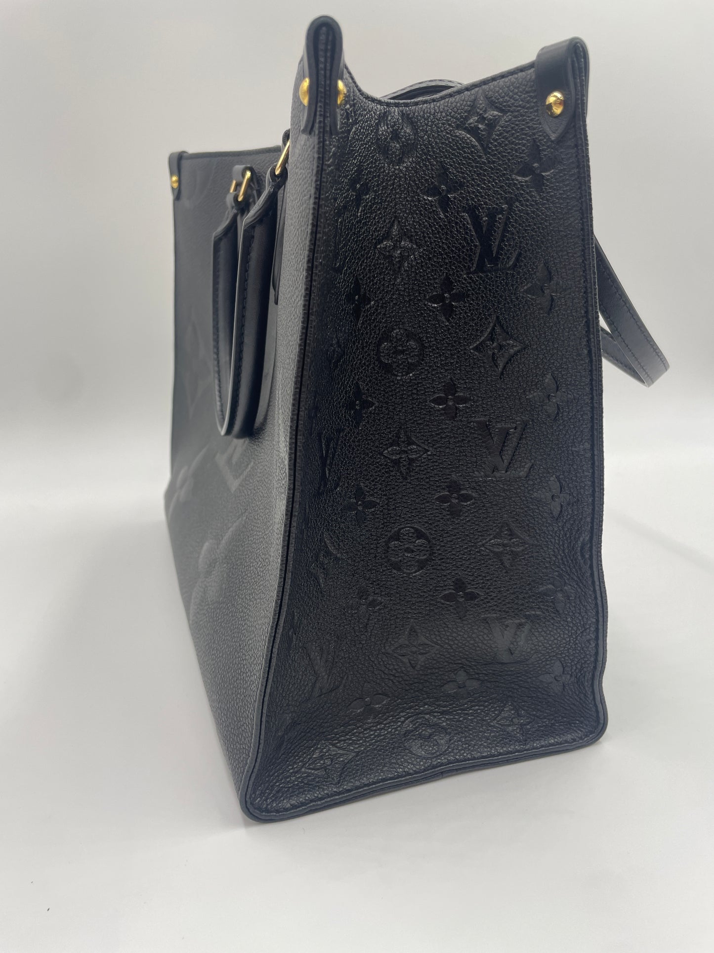 Louis Vuitton Empreinte On the Go MM, Black on Black