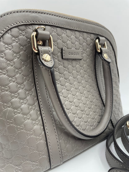 Gucci Guccissima Micro GG Half Dome bag, Grey