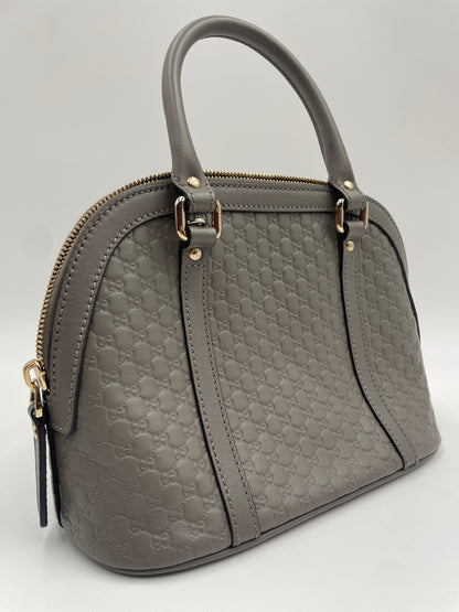 Gucci Guccissima Micro GG Half Dome bag, Grey